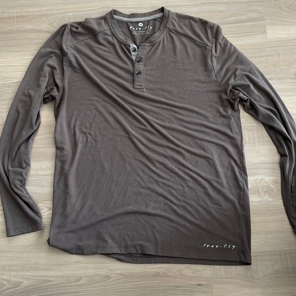 Free Fly bamboo Henley